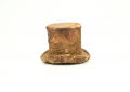 LINCOLN STOVEPIPE HAT OF MACERATED U.S. CURRENCY BY O. DUKE