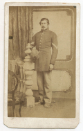 FULL STANDING VIEW OF A UNION CORPORAL BY A BALTIMORE PHOTOGRAPHER