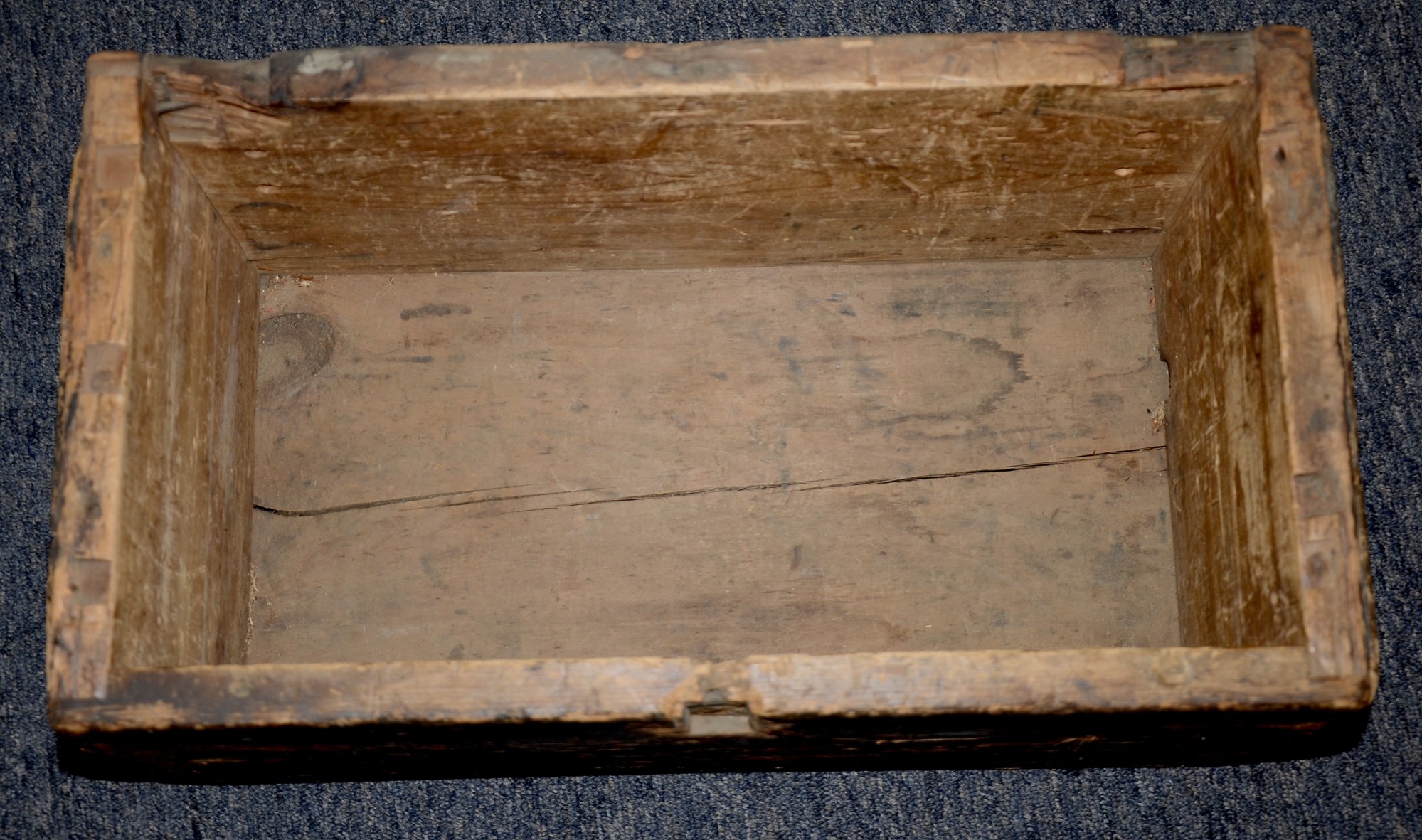 WATERVLIET ARSENAL ARTILLERY SHELL CRATE DATED NOVEMBER 1861 — Horse