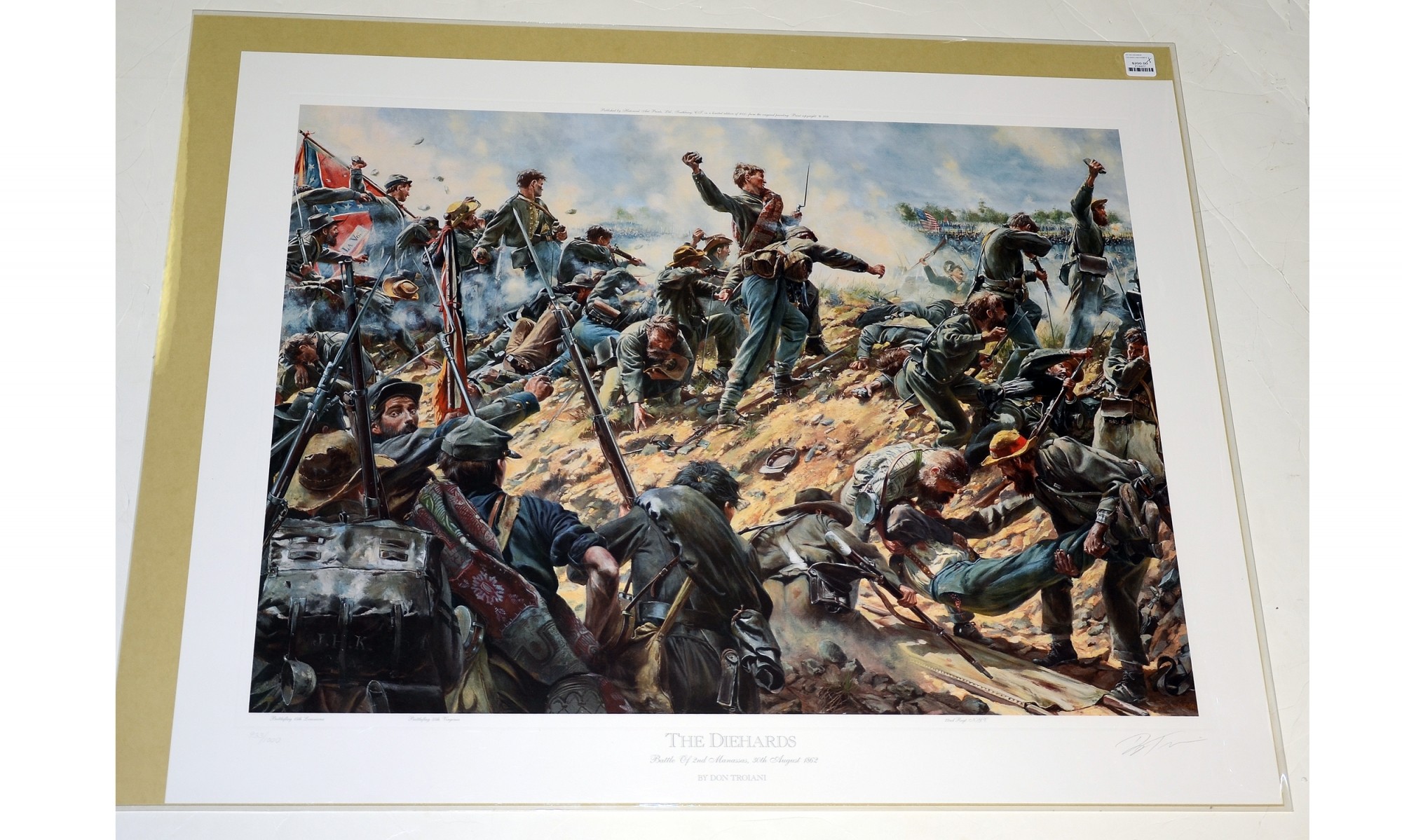 THE DIEHARDS BATTLE OF 2ND MANASSAS, 30TH AUGUST 1862 DON TROIANI