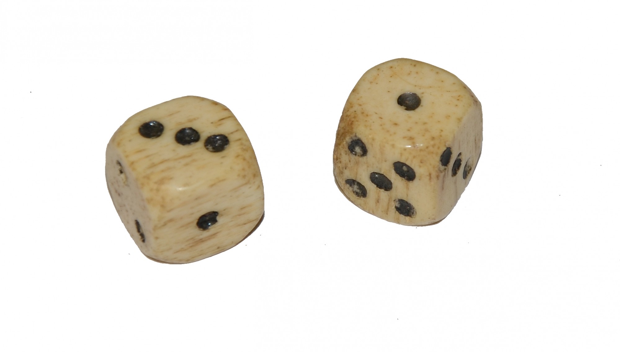 CIVIL WAR ERA BONE DICE — Horse Soldier