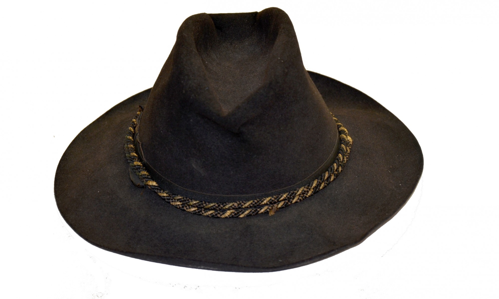 BLACK FELT GAR SLOUCH HAT — Horse Soldier