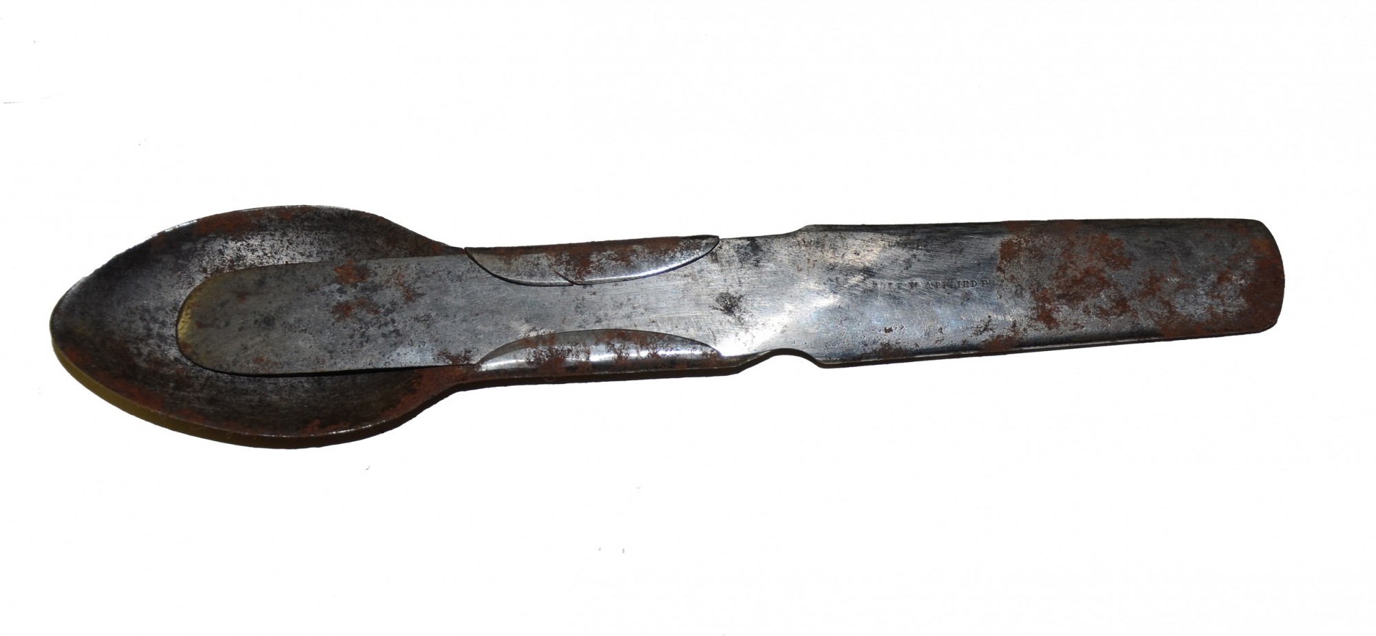 RICHARDS PATENT KNIFE, FORK & SPOON COMBINATION — Horse Soldier