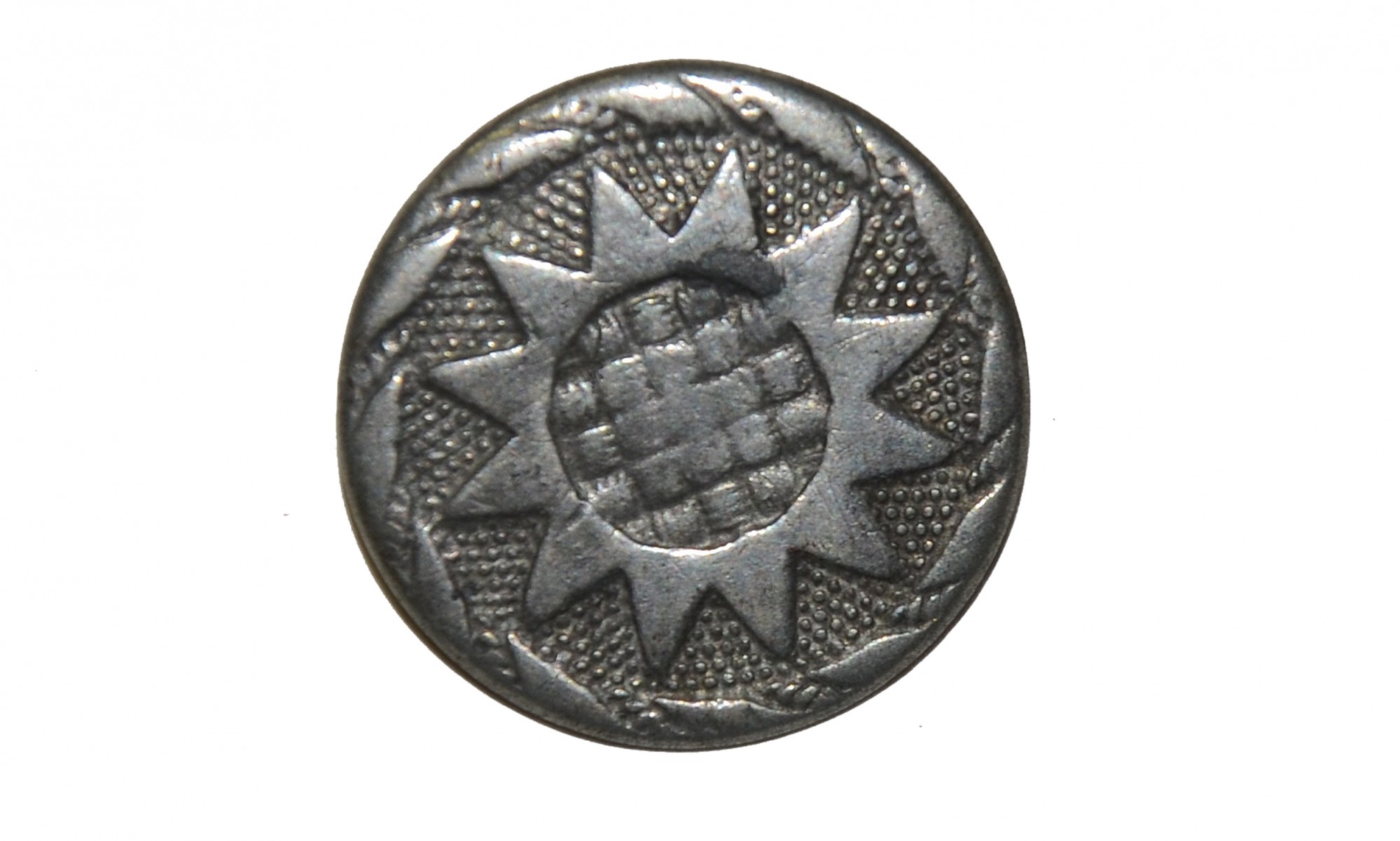 COLONIAL PEWTER BUTTON, CIRCA 18081827 — Horse Soldier