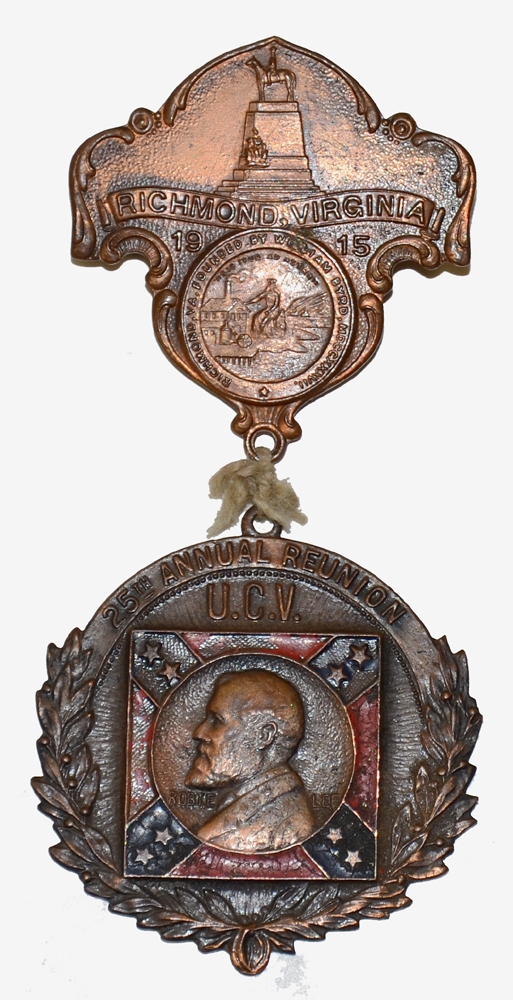 U.C.V. MEDAL – 25TH REUNION, RICHMOND — Horse Soldier
