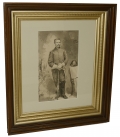 FRAMED PORTRAIT OF A MEMBER OF THE ANDERSON TROOP, 15th PA CAVALRY