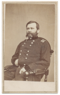 SEATED VIEW OF MAJOR GENERAL WILLIAM B. FRANKLIN