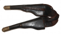 LEATHER SADDLE HOLSTERS FOR THE COLT DRAGOON REVOLVER
