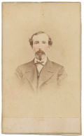 CDV OF UNIDENTIFIED MEMBER OF 1ST S.C. ARTILLERY IN CIVILIAN CLOTHES