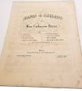SONGSHEET - "SONGS & BALLADS SUNG BY MISS CATHARINE HAYES"