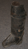 RARE POSTILION BOOT WITH SPUR