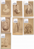 SELECTION OF CDV’S OF CIVILIANS TAKEN BY MUMPER & CO., LOCAL GETTYSBURG PHOTOGRAPHER