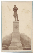 CDV LITHOGRAPH OF MONUMENT TO THE 77TH NEW YORK INFANTRY