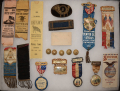 COLLECTION OF ITEMS BOTH WARTIME AND VETERAN IDENTIFIED TO 8TH IOWA INFANTRY OFFICER