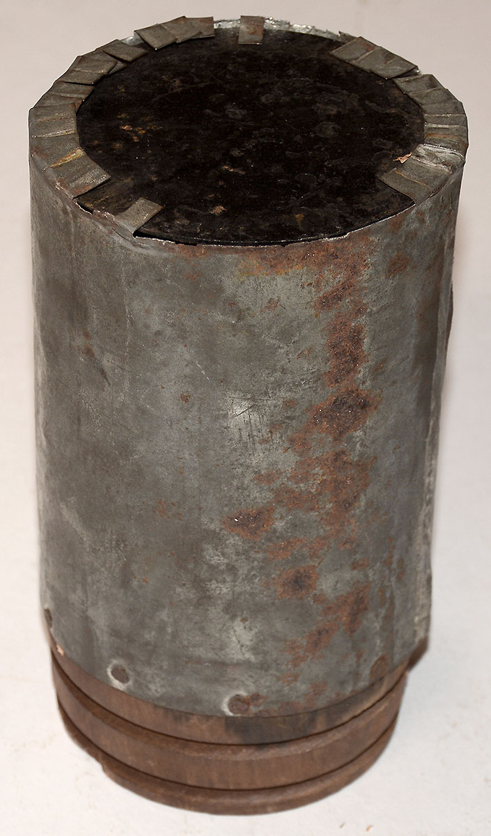 RARE 4.2-INCH, 30-POUND PARROTT RIFLE CANISTER ROUND