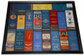 FRAMED LOT OF WORLD WAR TWO US ARMY AIR FORCE MATCHBOOKS