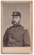 CDV OF 1861 FORT SUMTER DEFENDER - GENERAL JOHN G. FOSTER BY BRADY