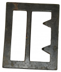 EXCAVATED CONFEDERATE FRAME BUCKLE FROM THIRD WINCHESTER