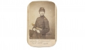 CDV SEATED VIEW OF 8TH & 48TH MASSACHUSETTS OFFICER