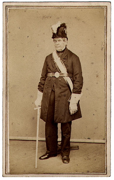 UTICA, NY, FRATERNAL ORDER CARTE DE VISITE
