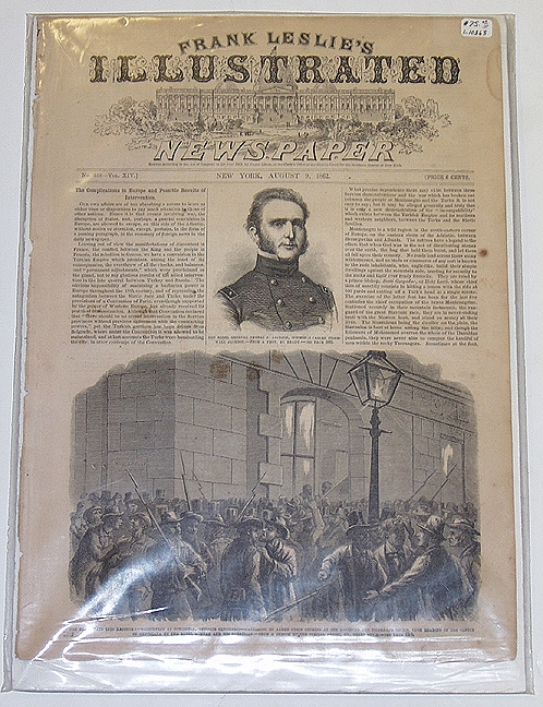 FRANK LESLIE'S ILLUSTRATED NEWSPAPER, AUGUST 9, 1862