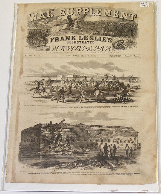 FRANK LESLIE'S ILLUSTRATED NEWSPAPER, MAY 3, 1862