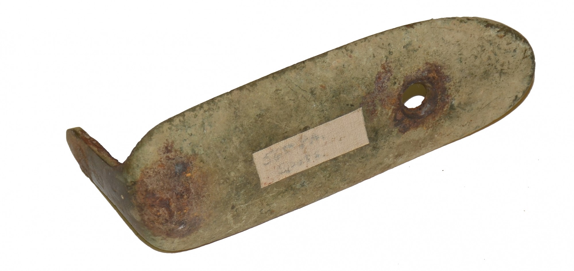 ENFIELD BUTT PLATE DUG AT SPOTSYLVANIA BILL GAVIN COLLECTION — Horse Soldier ENFIELD BUTT PLATE DUG AT SPOTSYLVANIA BILL GAVIN COLLECTION — Horse Soldier