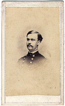 CDV BUST VIEW UNIDENTIFIED NAVAL OFFICER - BM: ST. THOMAS