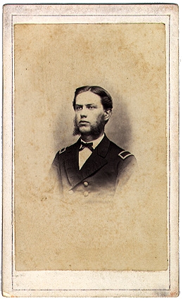 CDV BUST VIEW UNIDENTIFIED NAVAL OFFICER - BM: ST. THOMAS