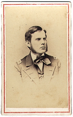 CDV BUST VIEW UNION NAVAL OFFICER - BM: VALPARAISO, CHILE