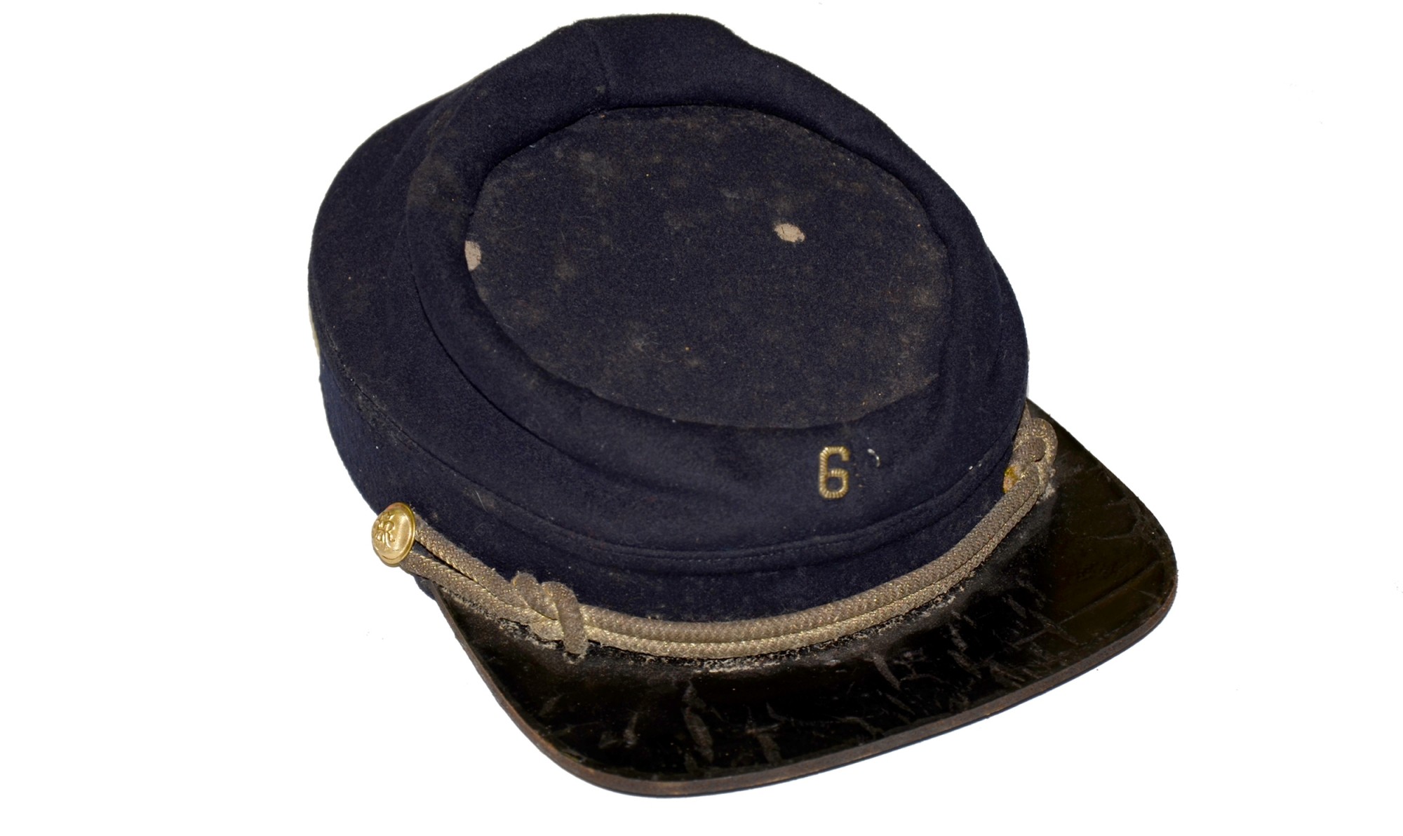 GAR KEPI & DOCUMENTS ID’D TO MEMBER OF 45TH MASSACHUSETTS