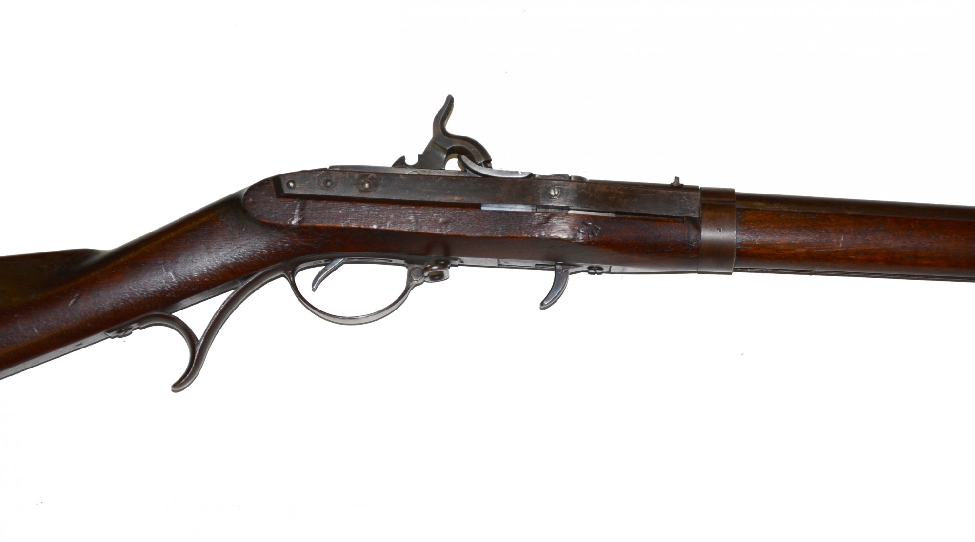 HALL'S M1819 HARPERS FERRY PERCUSSION RIFLE DATED 1839 — Horse Soldier