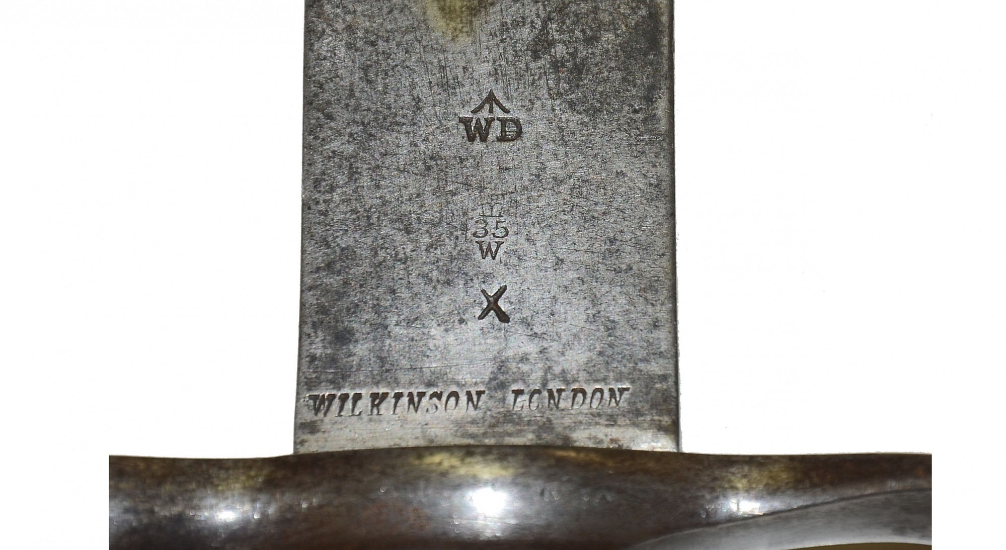 BRITISH PATTERN 1879 SAWBACK ARTILLERY SABRE BAYONET — Horse Soldier