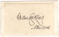 SIGNATURE - ROSCOE CONKLING, US REPRESENTATIVE & SENATOR FROM NEW YORK