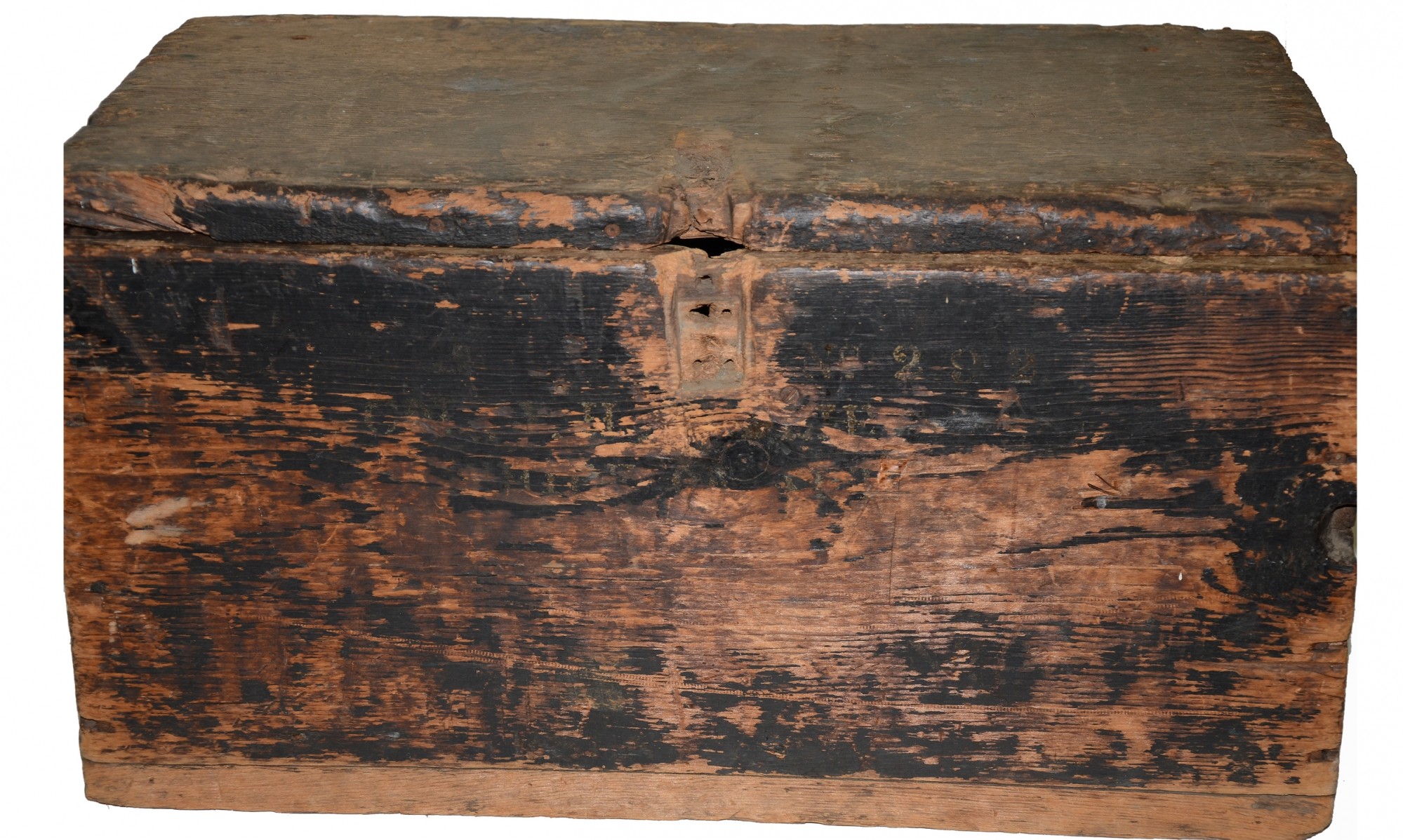WATERVLIET ARSENAL ARTILLERY SHELL CRATE DATED NOVEMBER 1861 — Horse