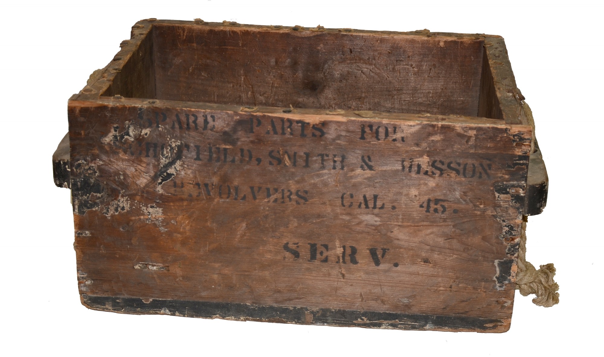 CIVIL WAR ARTILLERY 3 INCH HOTCHKISS CANISTER SHOT SHIPPING CRATE — Horse Soldier