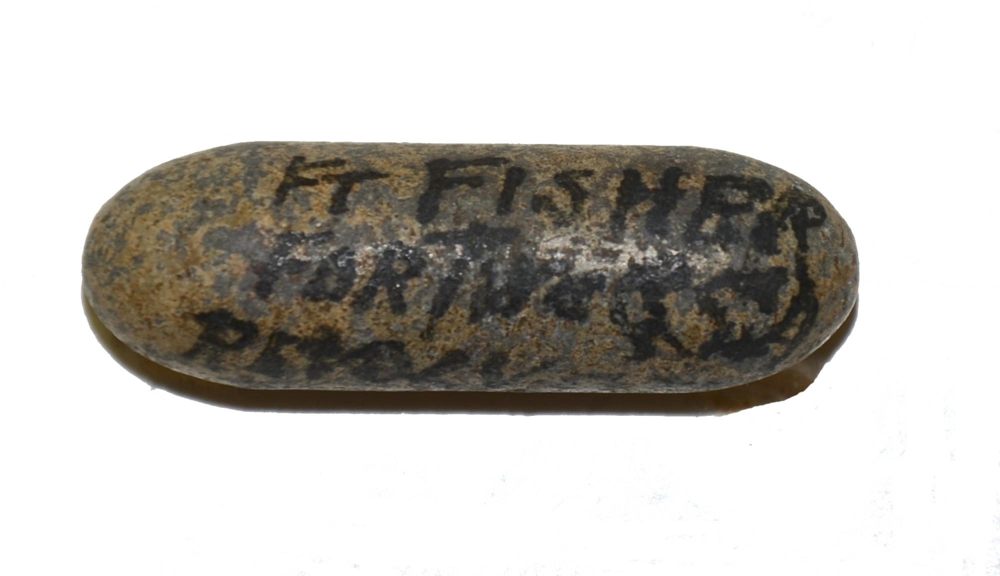 RARE, ‘DOUBLE-ENDED’ WHITWORTH SLUG EXCAVATED AT FORT FISHER, NORTH CAROLINA 