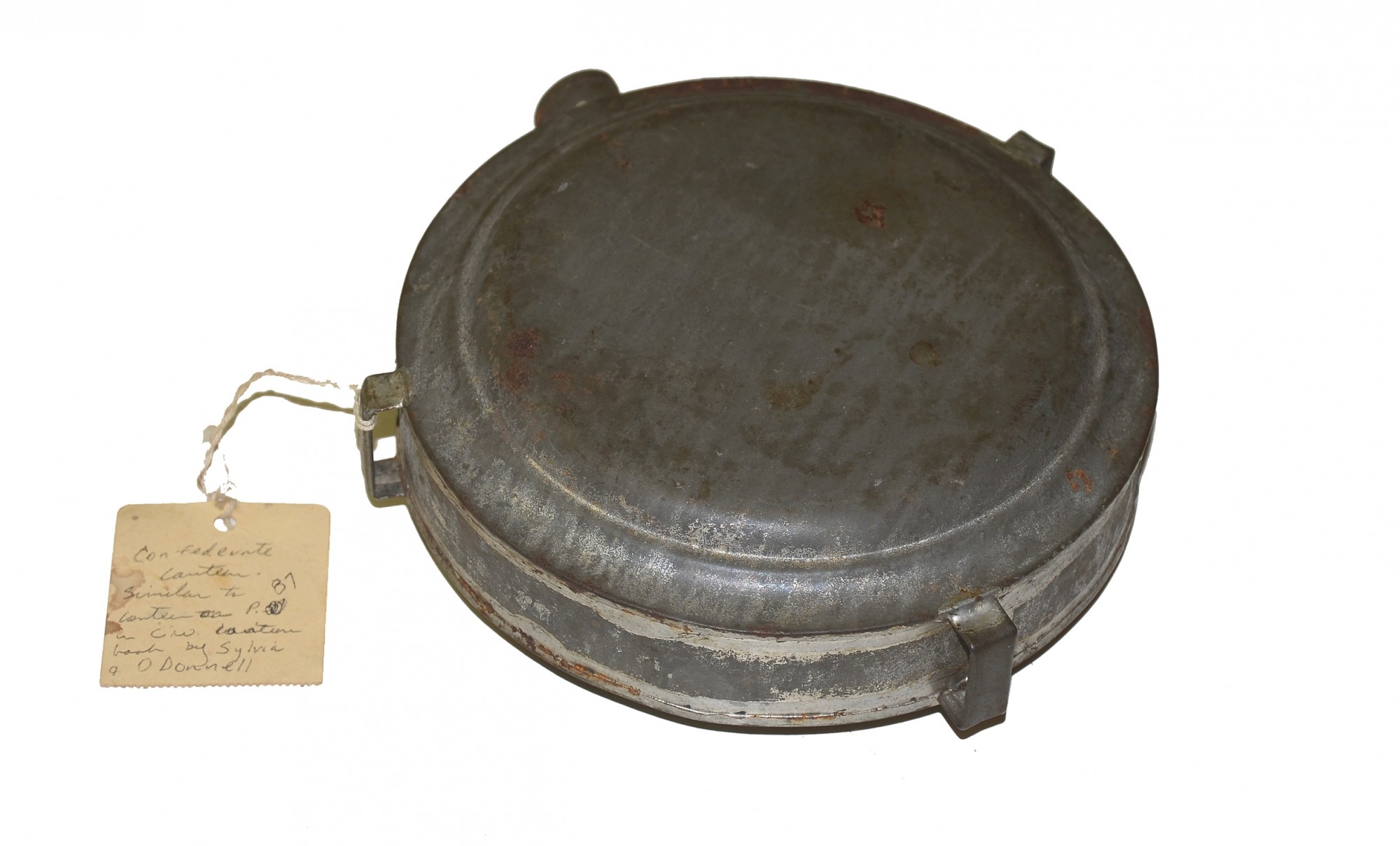CONFEDERATE TIN DRUM CANTEEN — Horse Soldier