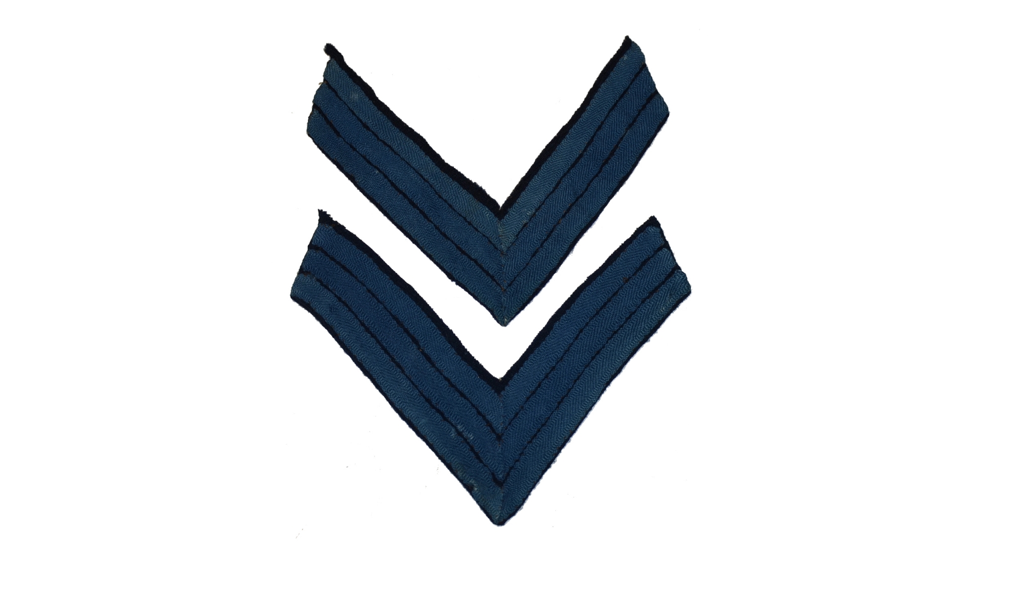 PAIR OF CIVIL WAR SERGEANT’S CHEVRONS