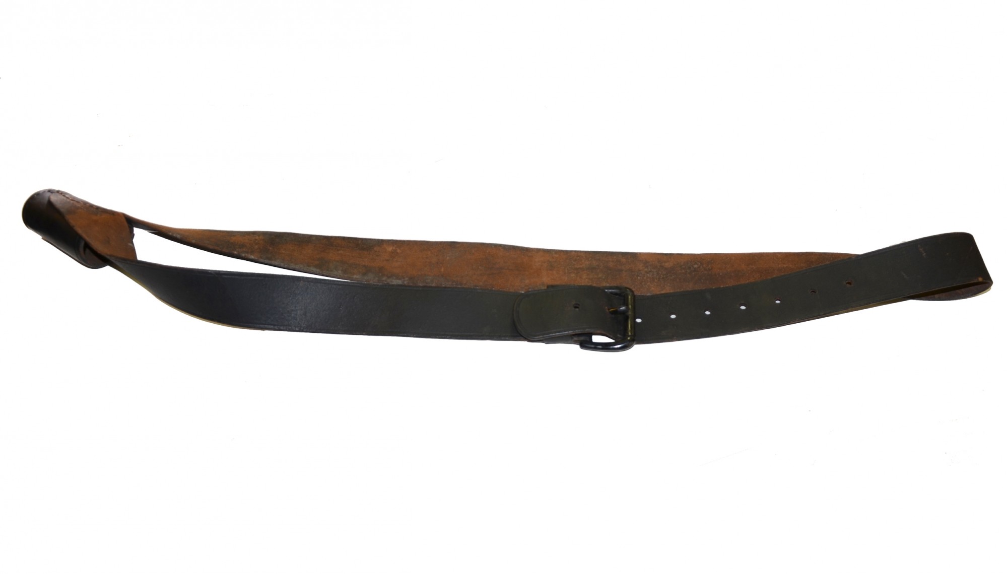 CIVIL WAR ERA LEATHER FLAG POLE SLING — Horse Soldier
