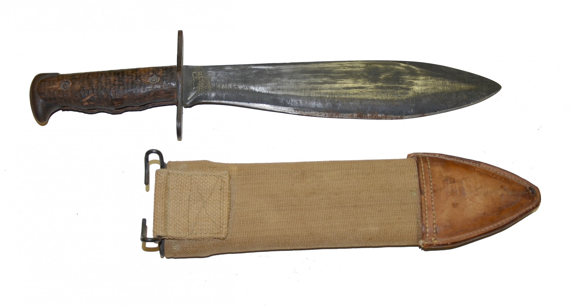 MODEL 1917 CT BOLO KNIFE & SCABBARD