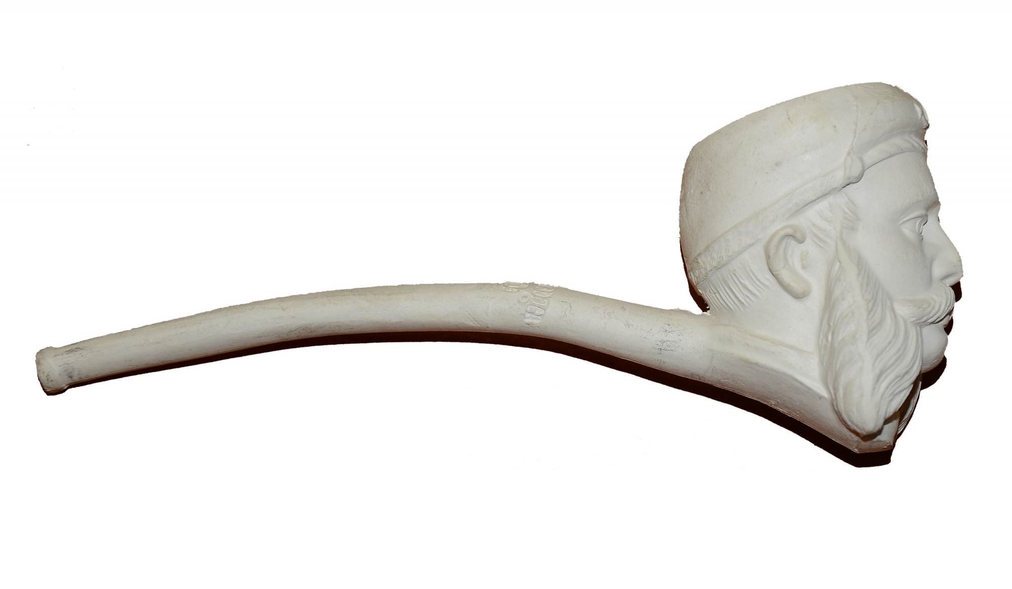 UNSMOKED MID-20TH CENTURY CLAY PIPE FROM GOEDEWAAGEN, HOLLAND