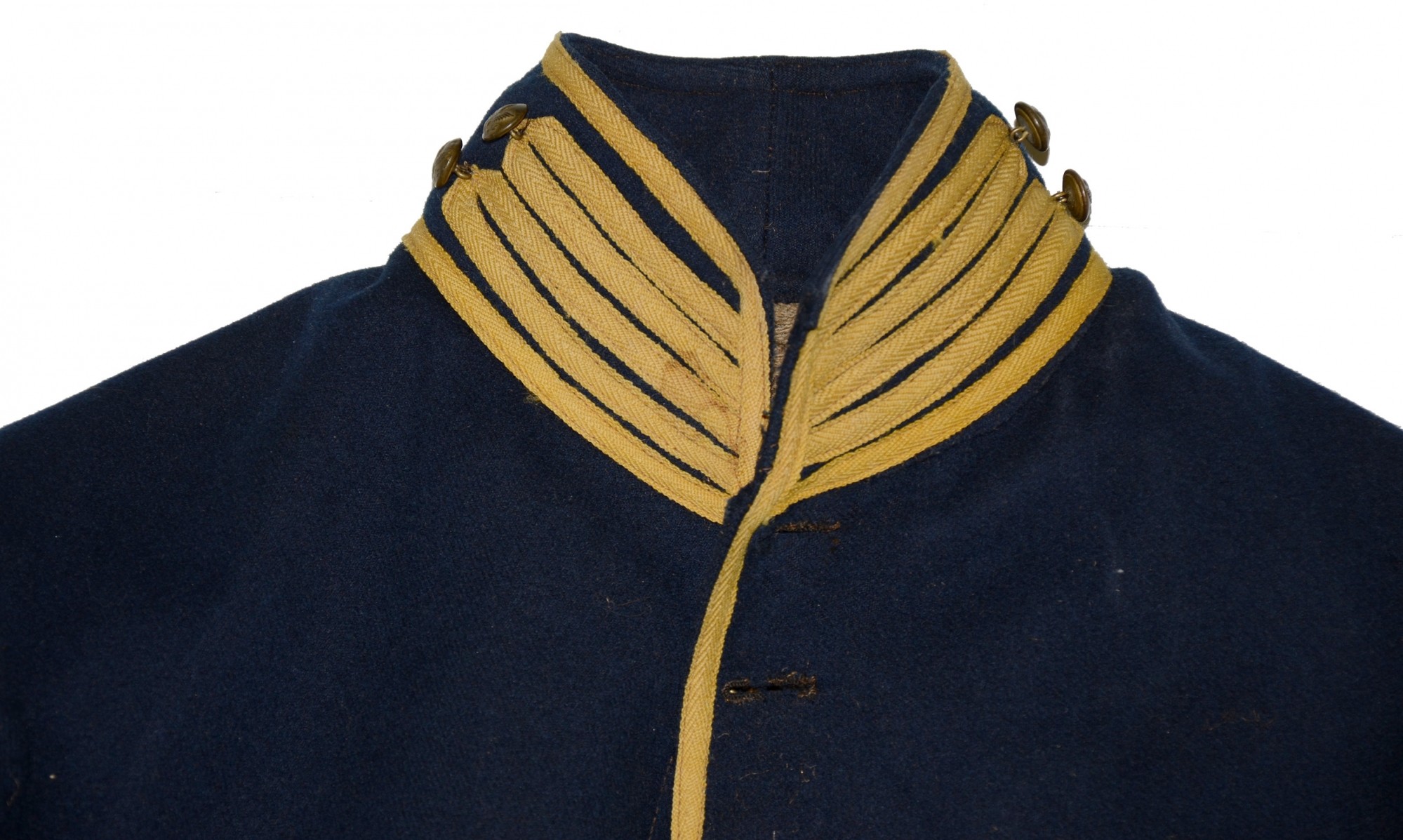 FINE, GOVERNMENT-INSPECTED, FEDERAL CAVALRYMAN’S UNIFORM SHELL JACKET ...