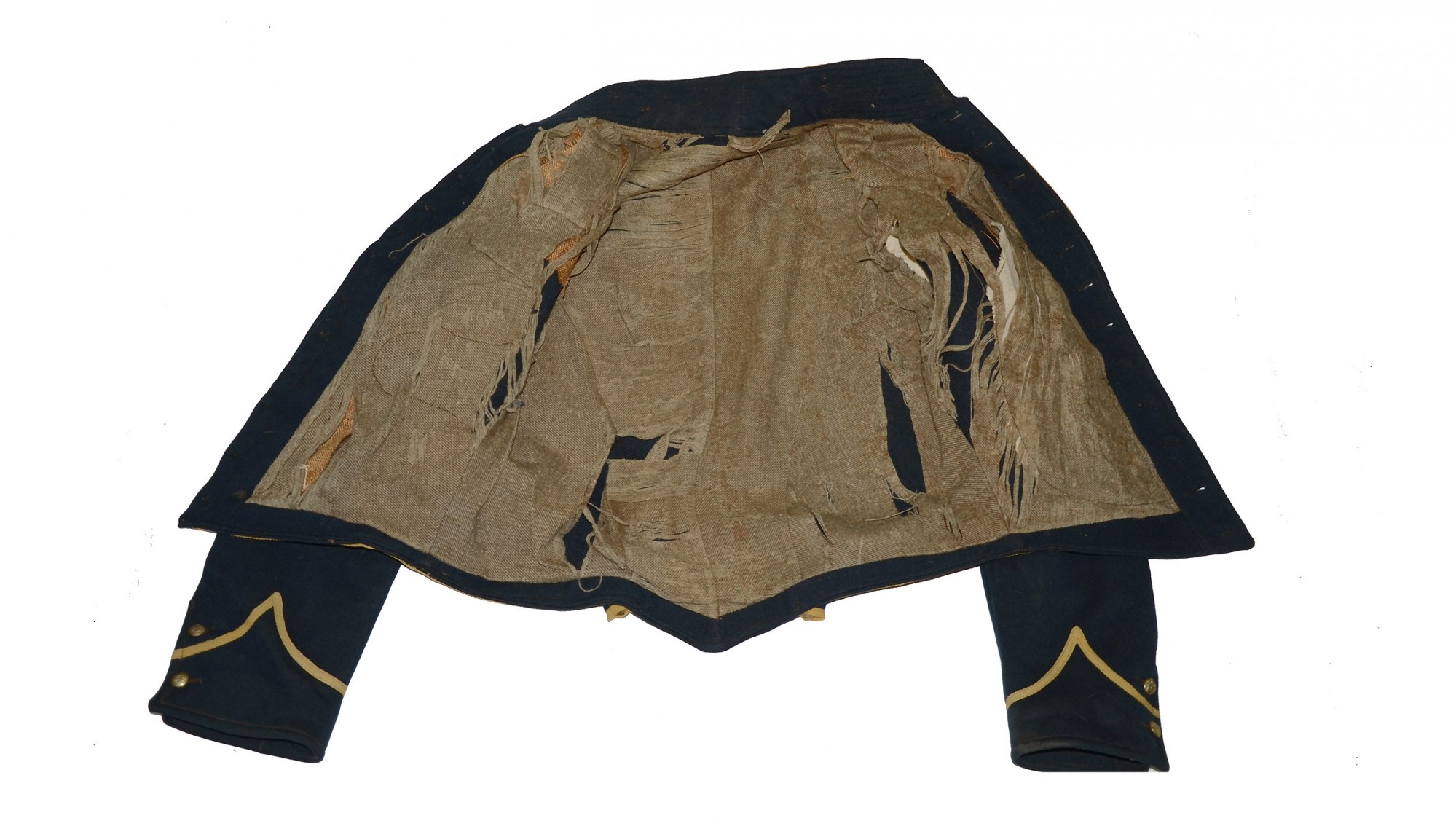 FINE, GOVERNMENT-INSPECTED, FEDERAL CAVALRYMAN’S UNIFORM SHELL JACKET ...