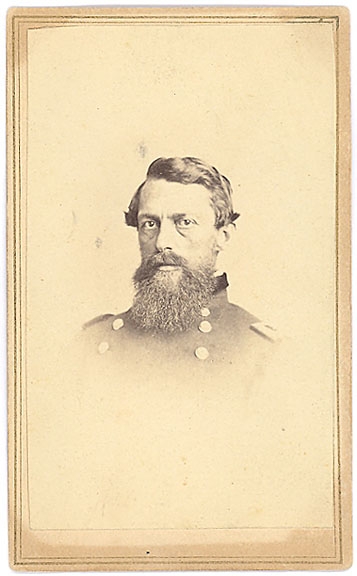 CDV BUST VIEW MAJ. GEN. GEORGE STONEMAN
