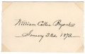 SIGNATURE - WILLIAM CULLEN BRYANT