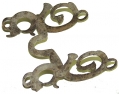 EQUESTRIAN BRIDLE OR CURB BIT FOUND AT CULP'S HILL, GETTYSBURG - GEISELMAN COLLECTION