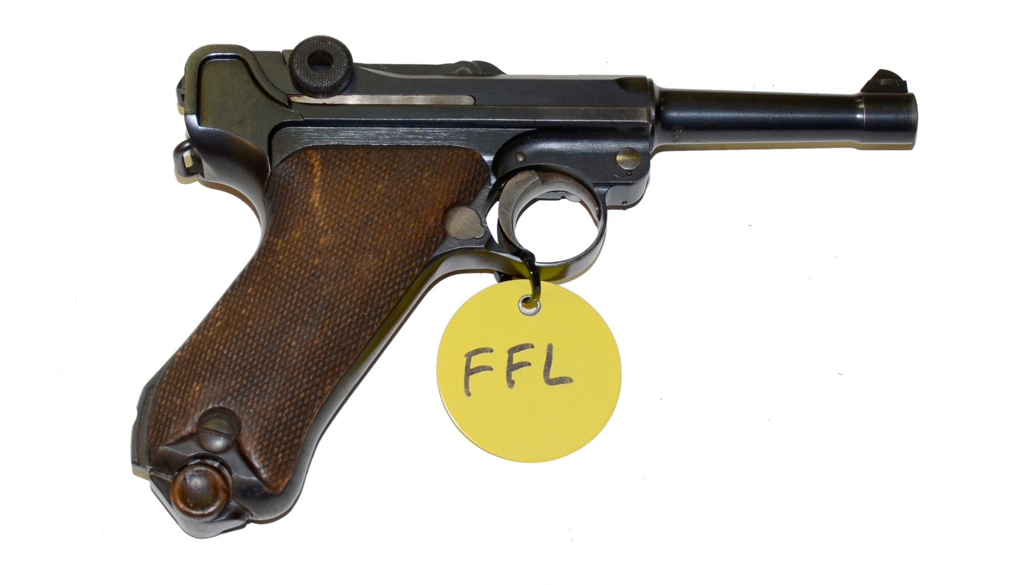 GERMAN P-08 COMMERCIAL LUGER SERVICE PISTOL