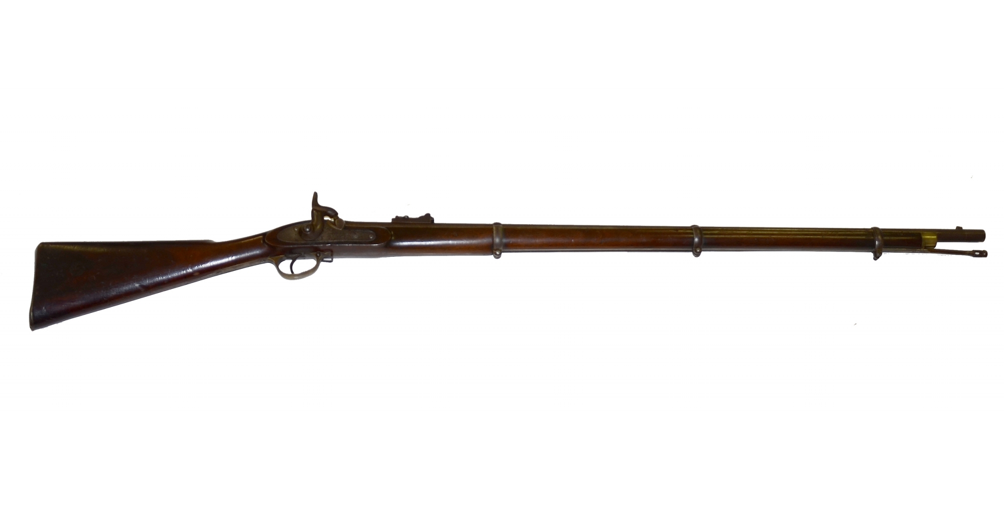 ENFIELD-MARKED’ BRITISH PATTERN 1853 PERCUSSION RIFLE-MUSKET DATED 1863