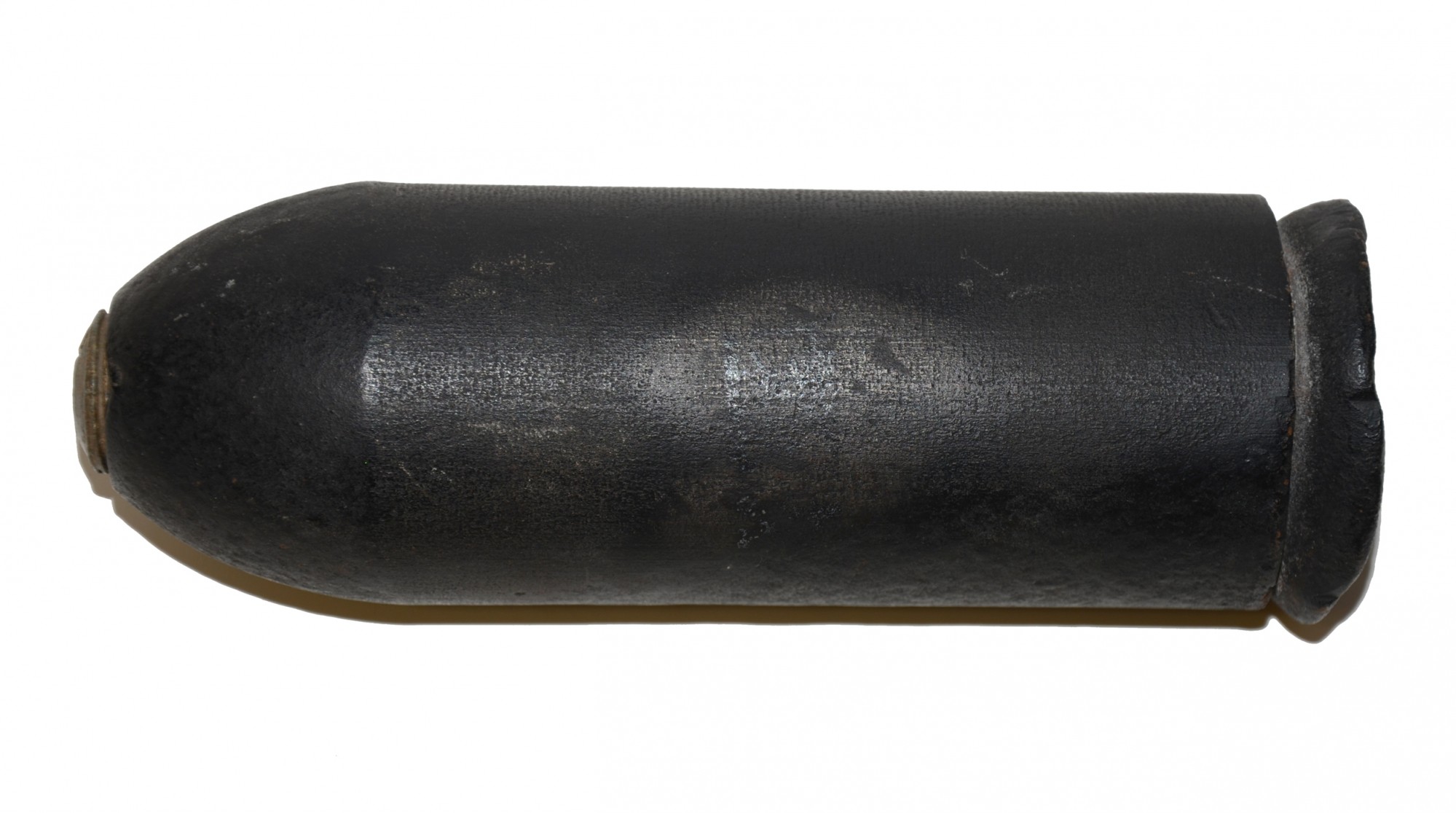 NON-EXCAVATED US 3 INCH 10 POUNDER PARROTT SHELL